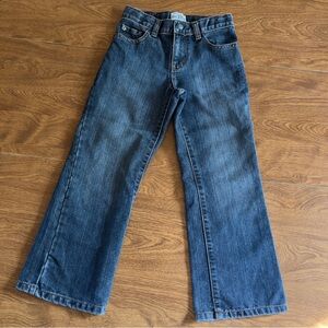 1989 PLACE Children Dark Wash Toddler Bootcut Denim Jeans kids size 6